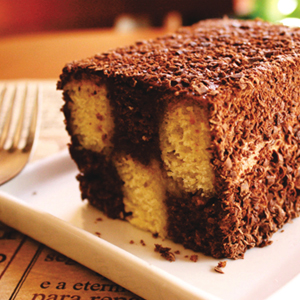 Delícias - Bolo Xadrez